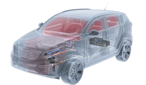 Retrofit parking heaters, Luxury cars. 