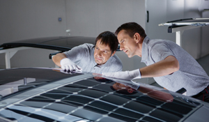 Roofs with Solar technology.